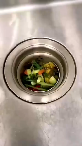 Saringan Wastafel Saringan FIlter Afur Wastafel Pembuangan Sink Stainless Anti Karat HM1044