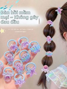 Dây Đai Tóc Hình Trái Tim Biển Mùa Hè Đa Màu Mềm Mại Và Bền