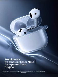 NUOPUCHI | New Compatible With AirPods Pro Protection Case Transparent Silicone Anti-Drop Shell