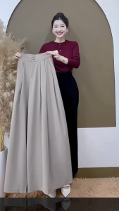 Quần tây nữ quần ống váy siêu rộng big size form đẹp dáng dài 100cm-102cm cao cấp.