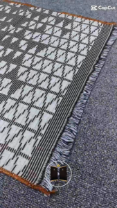 Sajadah Travel Motif Estetik Bahan Polister | Sajadah Souvenir Haji Umroh