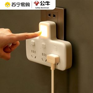 Bull | Bull Multi-Position Socket Converter Wireless Extension Plug Home Use Multi-Function Panel Three in One Electric Wire Board