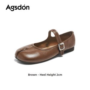 Agsdon | Summer Breathable Toe Separate Mary Jane Flats