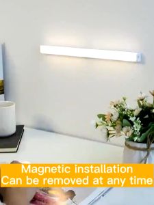 Đèn LED Cảm Biến Chuyển Động Có Thể Sáng Liên Tục Và Cảm Biến Dán Tường Hành Lang Cầu Thang Tủ Đồ