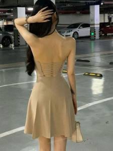 CHANGTONG | Elegant Fitted Short Dress Summer Wear
