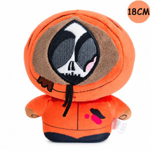 Bandai | Cartoon Southern Park Plush Toy Cute Stuffed Stan Marsh Kyle Broflovski Kenny Doll Collectible Plush Pillow for Children Gift