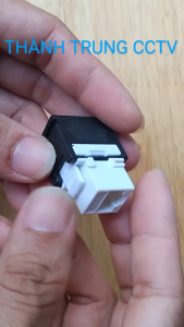 Modular CAT6A nhân mạng CAT6A không cần dùng tool nhấn dùng cho patch panel và mặt nạ âm tường