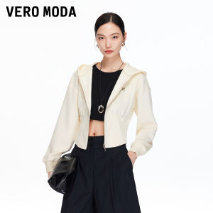 Vero Moda | Summer Waist-Cinching Hooded Short Coat