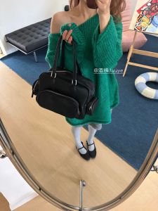 Túi Bowling Juuy Phong Cách Hàn Quốc Túi Xe Máy Túi Đeo Vai Dung Tích Lớn Túi Boston Túi Xách Tay Túi Xách Nữ Túi Mềm