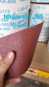1 Cuộn Nhám cuộn vải mềm JB5 A60 A80 A100 A120 A150 A180 A240 A320 A400 /nhám ráp mềm khổ 1 tấc hàng chuẩn loại 1