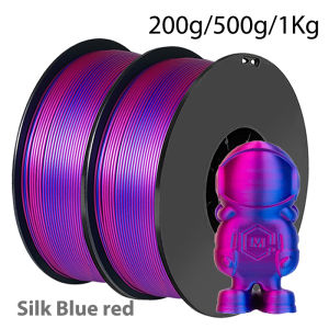 200g 500g 1Kg Two Color PLA Silk Blue purplered 3D Printer Filament 1.75mm Dual Color silk Blue purplered 3D Printing Material