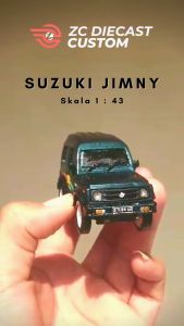 Diecast Mobil Suzuki Katana Skala 1:43 Miniatur Katana Replika Custom
