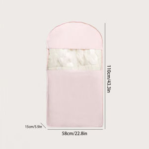 1pc Down Jacket Compressed Dust Cover Clothes Compression Hanging Bag Household Visible Clothes Storage Bag Wardrobe Organizer