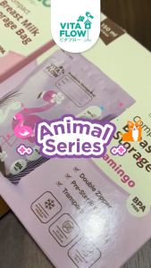 Vitaflow Paket Dog 1 Botol Susu Multifungsi PP 140 ml + Kantong ASI 150 ml Free Tutup Botol Ungu
