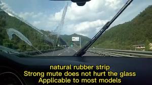 Toyota AVANZA 2006 to 2026 Front Wiper Blade 20"/16" Banana Type All-Season Rubber