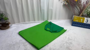 A4 Medium Foldable Non Woven Bag Tote Bag Recycle Bag Grocery Bag Eco Shopping Bag Tuition Bag Murah