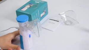AIQUE Mesin Nebulizer Model N7 untuk Anak Dewasa Portable Nebulizer Asthma Spray Inhaler N7 COD Fast Shipping