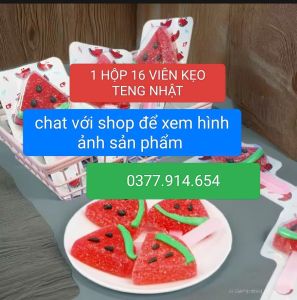 1 h 16 viên kẹo t.eng 16 v( nhận hàng giống video)