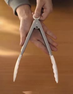 Silicone Food Clip Tongs Kitchen High Temperature Anti-scalding Utensils Barbecue Fried Steak Clip Food Clip Barbecue Clip Barbecue Clip