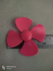 kipas plastik ABS baling-baling layangan ukuran besar 12cm