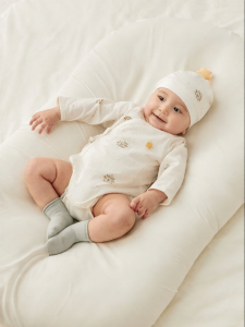 Wismorni | Bodysuit Dài Tay Cho Trẻ Sơ Sinh Nhẹ