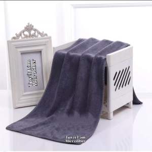 Khăn tắm 50x100 Microfiber Loại 1 Mềm Mịn Không sổ lông Siêu Thấm Hút GIÁ SỐC !