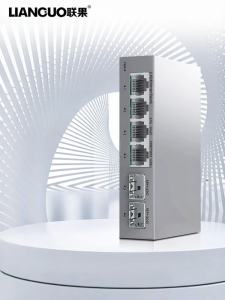 LIANGUO | Home and Surveillance Dedicated Non-Managed Ethernet Switch 4x2.5G 2x10G