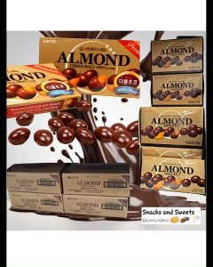 1/3/6/10 Lotte Almond Choco Ball 46g (good until 2026 February)