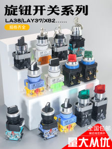 Power Conversion LA38-11/2/20/3 Knob Switch Second Gear Third Gear Selection Rotation Master Button Switch