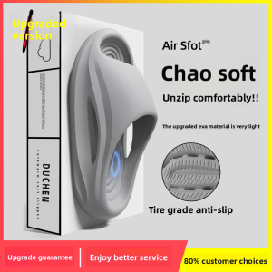 MONLEYTA | Mens Summer Home Indoor Anti-Slip Odor-Resistant Thick Bottom Slip-On Sports Slippers Comfortable EVA Material Easy To Wear