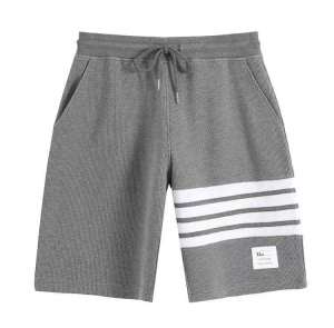 กางเกงขาสั้นทรงหลวมสไตล์ลำลองสำหรับผู้ชาย Y3KBE ทรงห้าแฉก กางเกงขายาวทรงตรงเอวกลาง ผ้าฝ้าย แฟชั่นฤดูร้อน