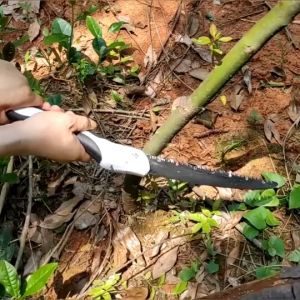 Gergaji Lipat Portable Multifungsi Super Tajam Warna Hitam Ukuran 250 mm/ 300 mm