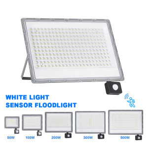 Outdoor LED Flood Light 500W 300W 200W 220V Motion Sensor Waterproof  Spotlight Garden Lighting Landscape Floodlight Street Lamp
