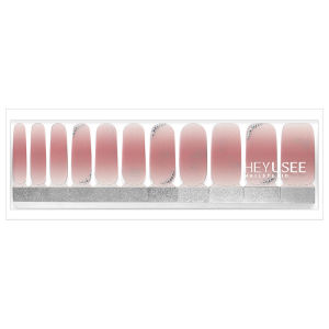 3D Nail Art Stickers Gradient Pink Diamond Simulated Decorations Short Wear Heyusee Star Peach New Arrival Beauty Tools