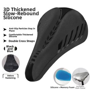 Soft Silicone Shock Absorbing Bicycle Saddle Cover