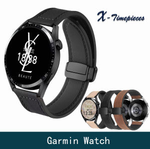 Dây da Tương thích với Garmin VENU Garmin Forerunner vòng đeo tay có thể thay thế cho Garmin Vivoactive/vivomove Đai Đồng hồ thông minh phù hợp cho nam và nữ mềm mại thời trang bền mịn