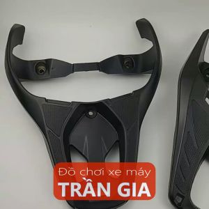 Cảng sau xe vision kiểu Sh Ý 300i năm 2014-2015-2016-2017-2018-2019-2020 tay dắt xách đen nhám - phụ kiện trang trí