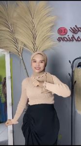 DAISY CURLY SWEATER TURTLENECK / ATASAN WANITA RAJUT KRIWIL / INNER RAJUT LENGAN PANJANG