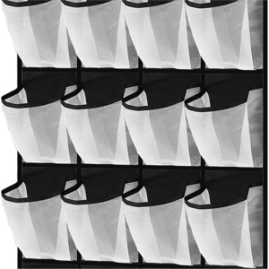 Hanging Storage Bag for Shoes And Socks behind the Door Multi-Functional Wall Mounted Organizer Nordic Style Non-Woven Fabric