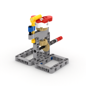 XIAOXIAOGONGCHENGSHI | Gears and Mechanisms Building Block Set