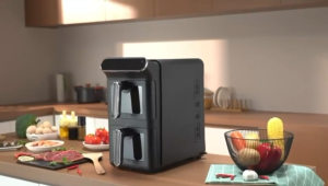 K-Grill 11L Double Stack Smart Air Fryer KG-111DSSAF (Dual Basket Airfryer)