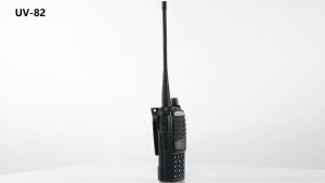 Baofeng UV-82 5W 8W UV82 Radio Long Rnage Walkie Talkie Portable Two Way Radio Dual Band Handheld Rechargeable Amateur Radio Mobile VHF UHF Transceiver High Capacity Radio for Ourdoor Hunting Traveling Camping Climbing