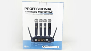 Wireless Microphone Professional 6004 Karaoke Handheld System for Home Karaoke Meeting Part