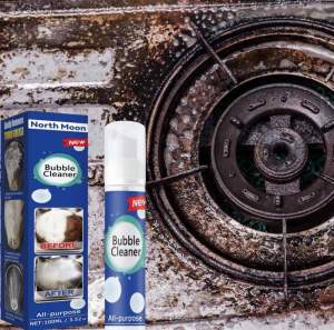 North Moon Bubble Cleaner spray buih pembersih serbaguna rumah dapur kereta membersih kotoran degil