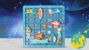 เกมโค้ดดิ้ง Coding Moving Game เกมทางเดินอวกาศ ของเล่น ไม้เสริมพัฒนาการ สำหรับชนิดเล่นที่มีประสิทธิภาพ