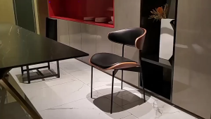SALE⚡Eames High-End Dining Chair Saddle Leather Chair Luxe Office Chair Cafe Chair Study Chair/Stool