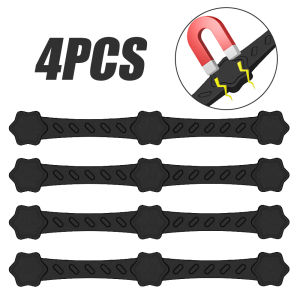 4PCS Air Fryer Magnet Silicone Buckle for Holding Down Air Fryer Parchment Paper Liners Prevent The Paper Gasket From Burning