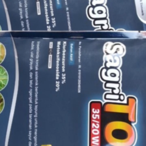 INSEKTISIDA SAGRI TOP 80 GR PEMBASMI HAMA ULAT GRAYAK / Sagri Top Bawang Merah