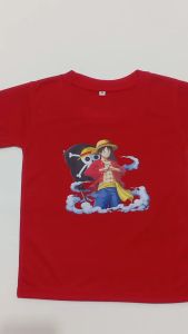 setelan anak laki-laki motip one piece /cetak dtf terbaru