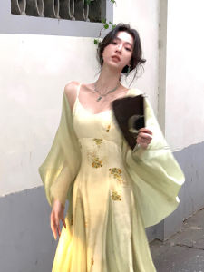New Chinese Style Retro Chiffon Sun Protection Clothing Female Summer New with Skirt Outer Shawl Short Thin Cardigan Outwear Blouse